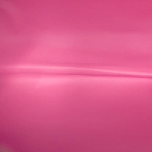 SHANE X JEFFREE pink double zip make up bag with a pig print design. - Picture 11 of 12